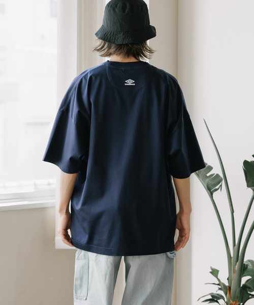 White Mountaineering Vネックカットソー XS オフホワイト White Mountaineering/ホワイトマウンテニアリング×UMBRO