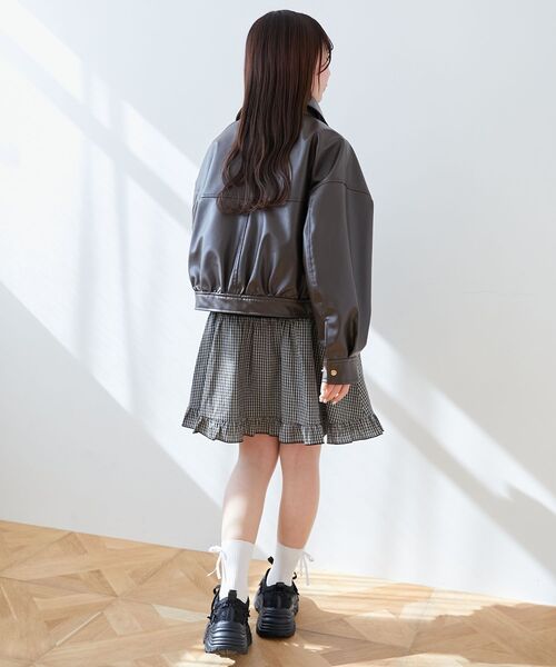 MAJESTIC LEGON（マジェスティックレゴン）の「レースアップフレアキャミワンピ（ワンピース・レディース・ホワイト系その他2/ブラック系その他/アイボリー/ブラック・MEDIUM）」の22枚目の写真