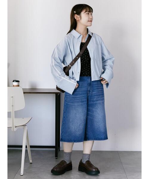 ehka sopo(エヘカソポ)の「エコレザーショルダーバッグ(ハンドバッグ・レディース・ブラウン/グレー/ブラック・F)」の9枚目の写真