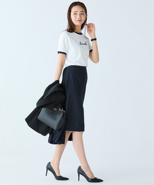 LACOSTE(ラコステ)の「前後切り替えプリーツスカート(スカート・レディース・ダークネイビー・40/38/36/34)」の7枚目の写真