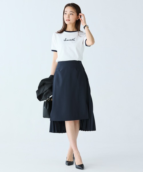 LACOSTE(ラコステ)の「前後切り替えプリーツスカート(スカート・レディース・ダークネイビー・40/38/36/34)」の8枚目の写真