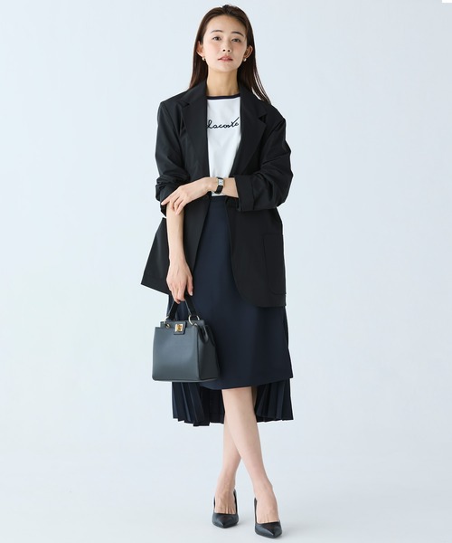 LACOSTE(ラコステ)の「前後切り替えプリーツスカート(スカート・レディース・ダークネイビー・40/38/36/34)」の2枚目の写真