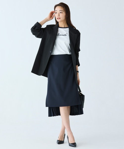 LACOSTE(ラコステ)の「前後切り替えプリーツスカート(スカート・レディース・ダークネイビー・40/38/36/34)」の3枚目の写真