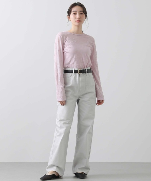 upperhights（アッパーハイツ）の「ＴＨＥＮＩＥＣＥーＳＬＶパンツ（その他パンツ・レディース・シルバー・24/25）」の10枚目の写真