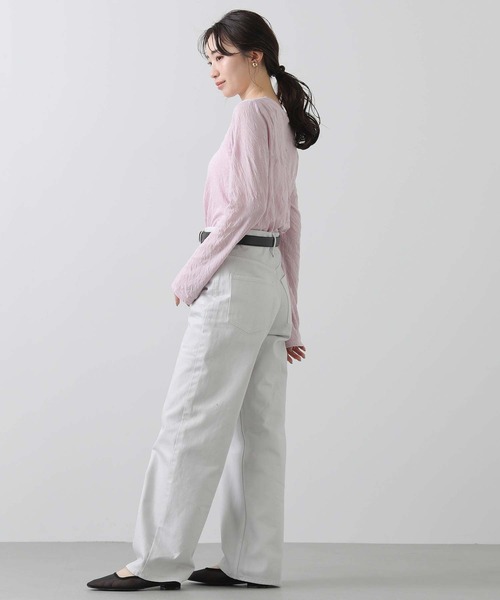 upperhights（アッパーハイツ）の「ＴＨＥＮＩＥＣＥーＳＬＶパンツ（その他パンツ・レディース・シルバー・24/25）」の11枚目の写真