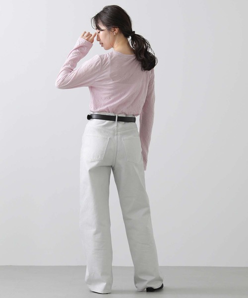 upperhights（アッパーハイツ）の「ＴＨＥＮＩＥＣＥーＳＬＶパンツ（その他パンツ・レディース・シルバー・24/25）」の12枚目の写真