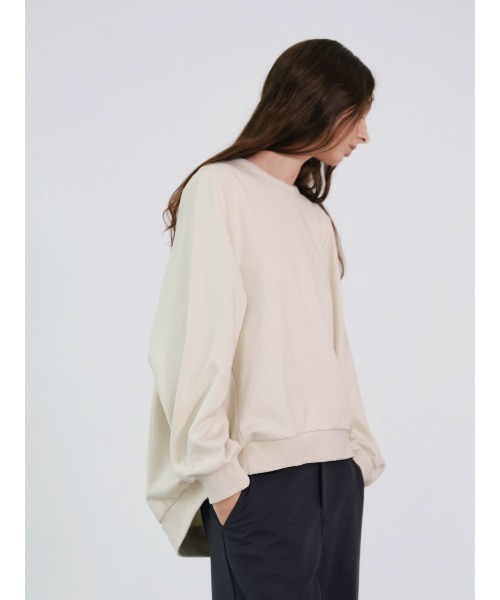トレーナー スウェット Studio Doe Light and warm shoulder-hugging cocoon レディース Studio Doe トレーナー スウェット Light and warm shoulder