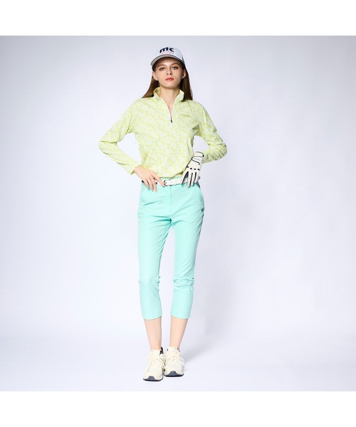 marie claire（マリ・クレール）の「marie claire GOLF/マリクレール ゴルフ ゴルフウェア 撥水 8WAYストレッチ 配色 9分丈 クロップドパンツ ロングパンツ（その他パンツ・レディース・ブルー/ホワイト/ネイビー・M/L/LL）」の18枚目の写真