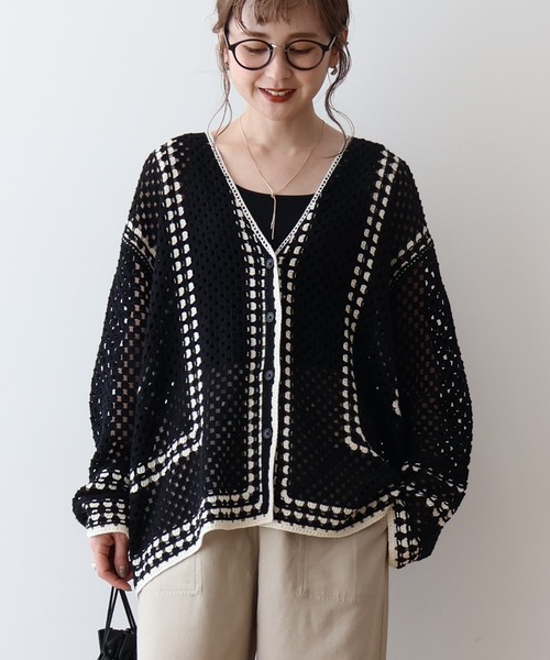 セール】クロシェカーディガン（カーディガン/ボレロ）｜AMERICAN