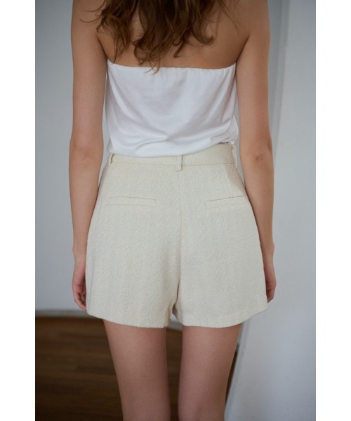 Estella.K(エステラケー)の「Gigi Tweed Shorts ツイードショートPT(その他パンツ・レディース・チェック/ブラック/アイボリー系・SMALL/MEDIUM)」の18枚目の写真