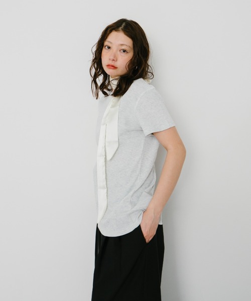 バックオープンサーマルTEE（Tシャツ/カットソー）｜HANNE（アン