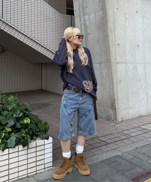 sedacle(セダクル)の「アソートサイドプリントロンT(Tシャツ/カットソー・メンズ・ベージュ/ブラック系その他/チャコールグレー・SMALL/MEDIUM/LARGE)」の15枚目の写真