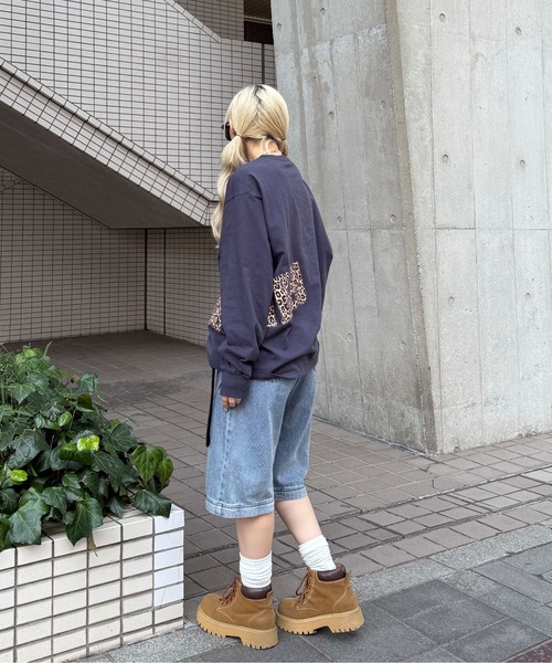 sedacle(セダクル)の「アソートサイドプリントロンT(Tシャツ/カットソー・メンズ・ベージュ/ブラック系その他/チャコールグレー・SMALL/MEDIUM/LARGE)」の16枚目の写真