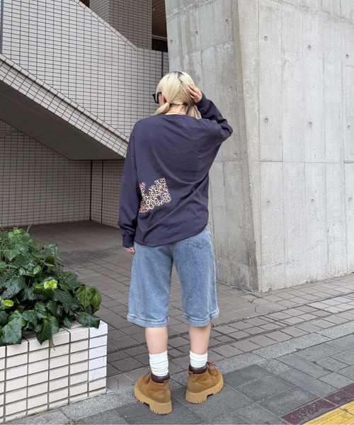 sedacle(セダクル)の「アソートサイドプリントロンT(Tシャツ/カットソー・メンズ・ベージュ/ブラック系その他/チャコールグレー・SMALL/MEDIUM/LARGE)」の17枚目の写真