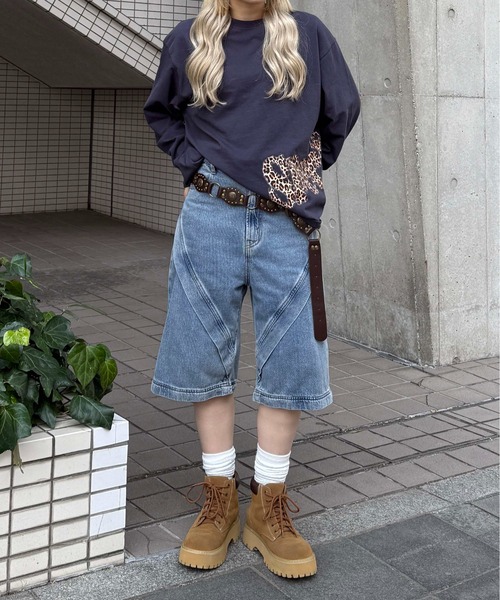 sedacle(セダクル)の「アソートサイドプリントロンT(Tシャツ/カットソー・メンズ・ベージュ/ブラック系その他/チャコールグレー・SMALL/MEDIUM/LARGE)」の14枚目の写真
