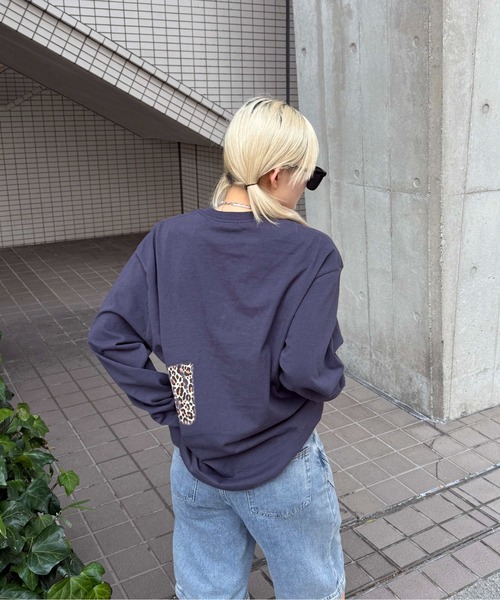 sedacle(セダクル)の「アソートサイドプリントロンT(Tシャツ/カットソー・メンズ・ベージュ/ブラック系その他/チャコールグレー・SMALL/MEDIUM/LARGE)」の12枚目の写真