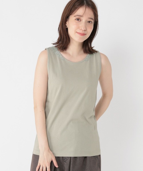 セール】2WAYレースタンクトップ[プラスサイズあり]（タンクトップ
