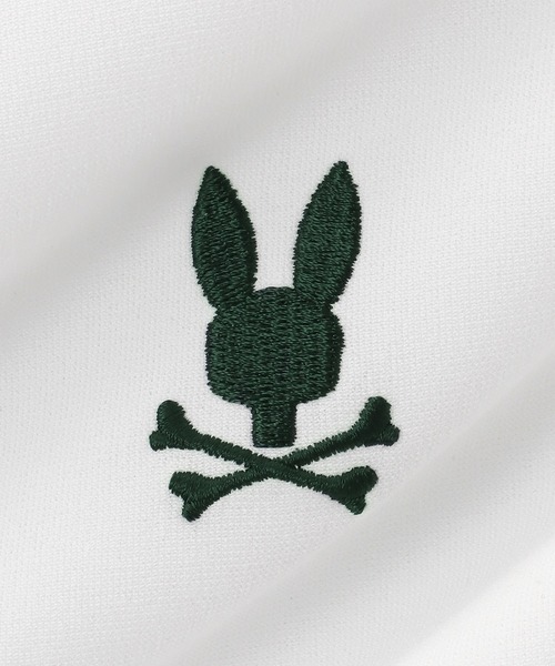 Psycho Bunny（サイコバニー）の「＆WARPスーティングジャージー リラックスTシャツ（Tシャツ/カットソー・メンズ・ブラック/ライトグレー/ホワイト・SMALL/MEDIUM/LARGE/X-LARGE）」の16枚目の写真