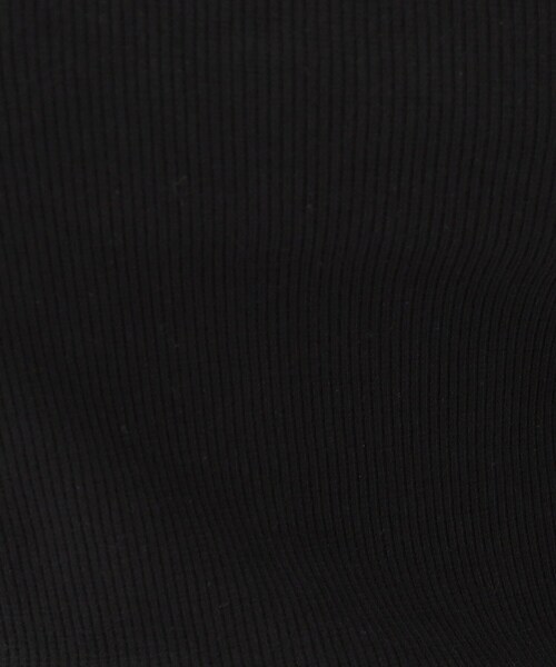 SHOO・LA・RUE(シューラルー)の「【洗える/S-LL】色違いで揃えたい テレコリブタンクトップ(タンクトップ・レディース・ホワイト/ダークグレー/サックスブルー系2/ナチュラル/ホワイト系3/ブラック・01/04/02/03)」の9枚目の写真