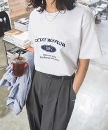 ロゴデザインミックスTEEシャツ