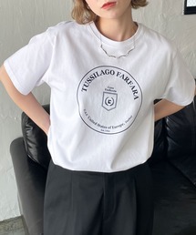 ロゴデザインミックスTEEシャツ