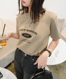 ロゴデザインミックスTEEシャツ