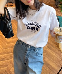 ロゴデザインミックスTEEシャツ