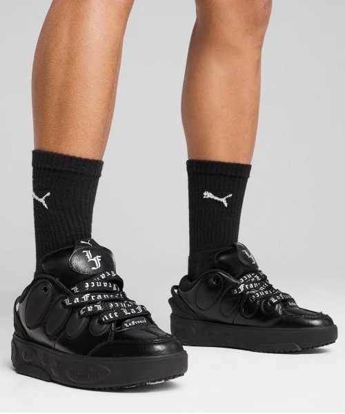 PUMA LA FRANCE BLACK CHROME（プーマ ラ フランス ブラック