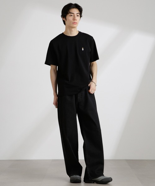 NANO universe（ナノユニバース）の「ナノベアTシャツ 半袖（Tシャツ/カットソー・メンズ・その他4/その他1/その他2/その他3・L/M/S）」の8枚目の写真