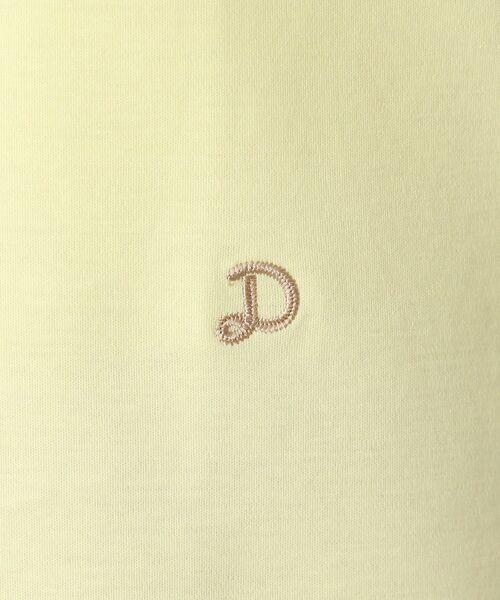 DRESSTERIOR（ドレステリア）の「【接触冷感/抗菌防臭/消臭】アイスクリアコットンフレンチ（Tシャツ/カットソー・レディース・ライトイエロー系/ホワイト/ネイビー/ブラウン系その他・38/36/34）」の11枚目の写真
