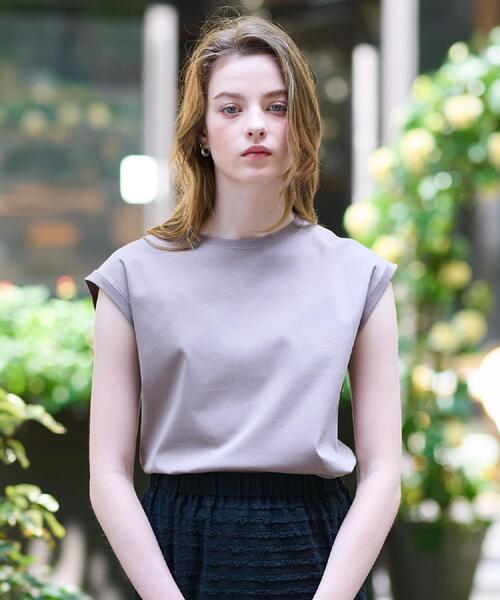 tシャツ 「接触冷感/抗菌防臭/消臭」アイスクリアコットンフレンチ レディース 接触冷感/抗菌防臭/消臭】アイスクリアコットンフレンチ（T