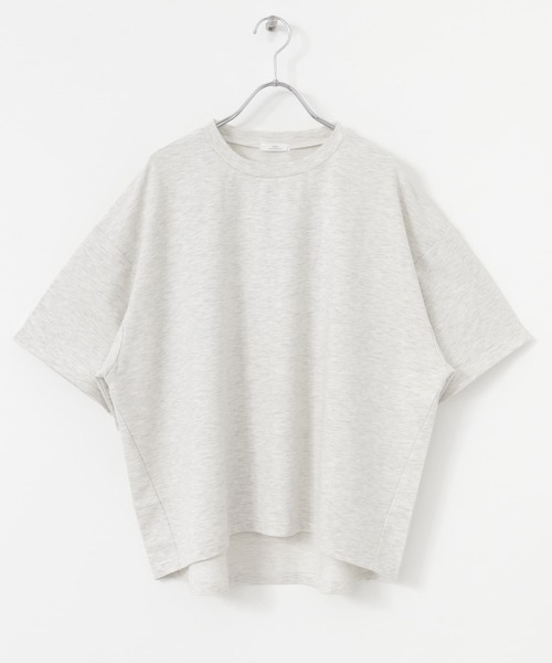 ITEMS URBANRESEARCH(アイテムズ アーバンリサーチ)の「ビッグシルエットハンソデTシャツ(Tシャツ/カットソー・レディース・ホワイト系その他/ブラウン/イエロー・FREE)」の20枚目の写真