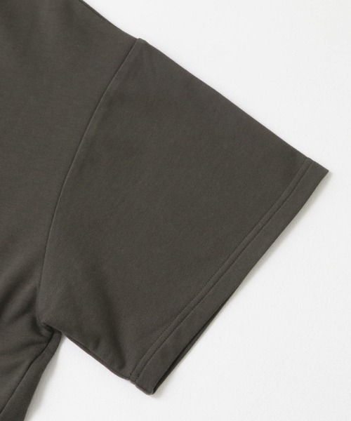 ITEMS URBANRESEARCH(アイテムズ アーバンリサーチ)の「ビッグシルエットハンソデTシャツ(Tシャツ/カットソー・レディース・ホワイト系その他/ブラウン/イエロー・FREE)」の17枚目の写真