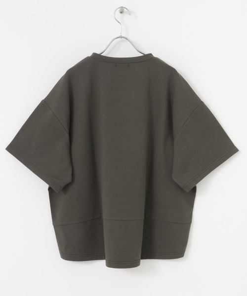 ITEMS URBANRESEARCH(アイテムズ アーバンリサーチ)の「ビッグシルエットハンソデTシャツ(Tシャツ/カットソー・レディース・ホワイト系その他/ブラウン/イエロー・FREE)」の15枚目の写真