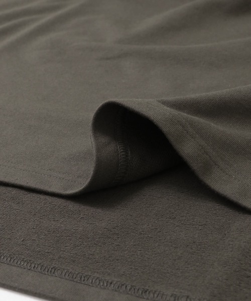 ITEMS URBANRESEARCH(アイテムズ アーバンリサーチ)の「ビッグシルエットハンソデTシャツ(Tシャツ/カットソー・レディース・ホワイト系その他/ブラウン/イエロー・FREE)」の14枚目の写真