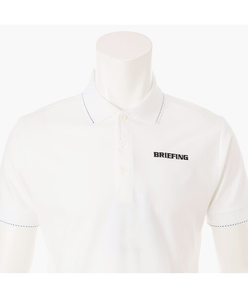 BRIEFING（ブリーフィング）の「MEN’S TOUR POLO（ポロシャツ・メンズ・ホワイト/ネイビー/ブラック・L/M）」の8枚目の写真