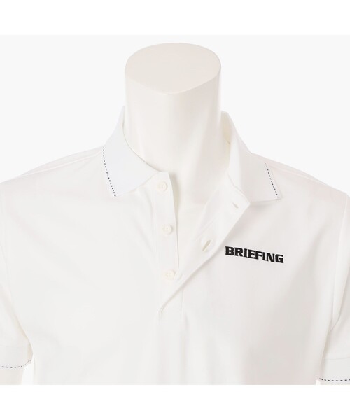 BRIEFING（ブリーフィング）の「MEN’S TOUR POLO（ポロシャツ・メンズ・ホワイト/ネイビー/ブラック・L/M）」の9枚目の写真