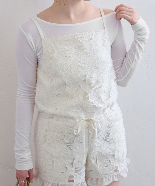 U by SPICK&SPAN（ユーバイスピックアンドスパン）の「ベア天竺アシメトップス（Tシャツ/カットソー・レディース・ライトグレー/ホワイト/ブラック・FREE）」の20枚目の写真