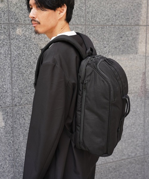 BAYBLO(ベイブロ)の「(LF)【:: fulcro 】【Double】10ポケット/16L PC収納 バックパック(バックパック/リュック・メンズ・ブラック・ONE SIZE)」の22枚目の写真