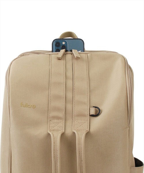 BAYBLO(ベイブロ)の「(LF)【:: fulcro 】【Double】10ポケット/16L PC収納 バックパック(バックパック/リュック・メンズ・ブラック・ONE SIZE)」の7枚目の写真