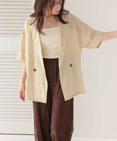 titivate(ティティベイト)の「花柄レースイージーパンツ(その他パンツ・レディース・オフホワイト/ブラック/ブラウン・M/S/SP/L)」の19枚目の写真