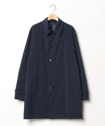 ブランド古着】メンズのステンカラーコート（ブルー・ネイビー