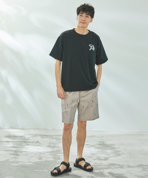 Arnold Palmer(アーノルドパーマー)の「ライトダンボール シェア ビッグアンブレラ Tシャツ(Tシャツ/カットソー・レディース・ブラック/ホワイト/スカイブルー・XS/M/S/LL/L)」の10枚目の写真