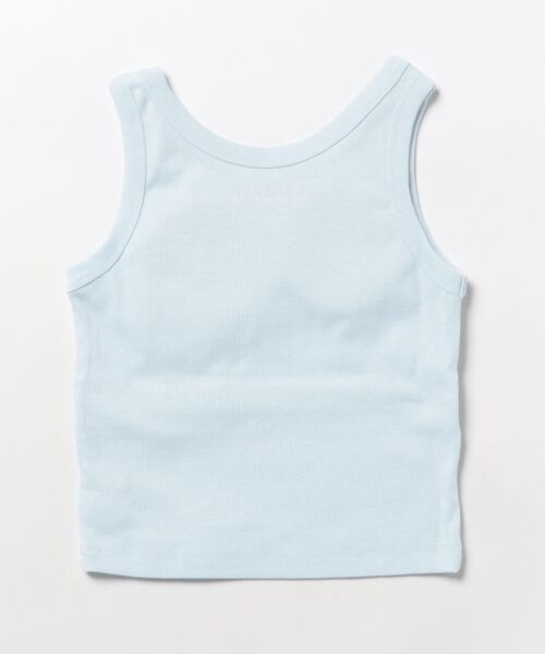 repipi armario（レピピ アルマリオ）の「ロゴラインストーンタンクトップ（タンクトップ・キッズ・サックスブルー/ホワイト/ブラック・SMALL/MEDIUM/LARGE）」の11枚目の写真