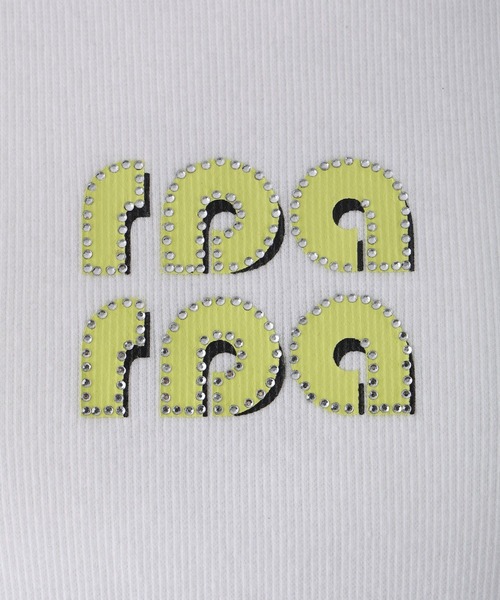 repipi armario（レピピ アルマリオ）の「ロゴラインストーンタンクトップ（タンクトップ・キッズ・サックスブルー/ホワイト/ブラック・SMALL/MEDIUM/LARGE）」の7枚目の写真