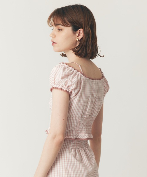 deicy - 新品deicyブラウス ギンガムチェックブラウス（シャツ/ブラウス）｜DEICY（デイシー