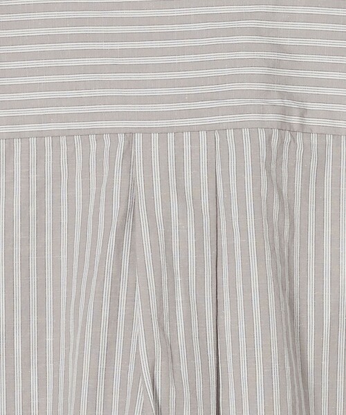 DANTON(ダントン)の「<DANTON>バンドカラー ストライプ シャツ(シャツ/ブラウス・メンズ・ダークグレー/ライトブルー・38/40)」の9枚目の写真