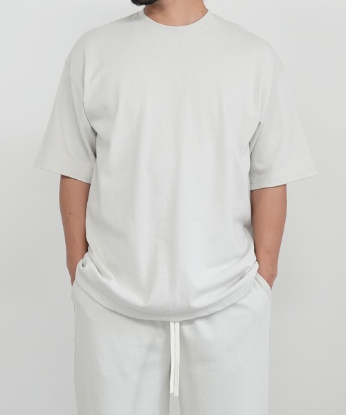 BASIS(ベイシス)の「SANDER LAND 9.1ozマグナムウェイト 無地 ビッグシルエット 半袖Tシャツ(Tシャツ/カットソー・メンズ・ブラック/グレー/セージグリーン・MEDIUM/LARGE/X-LARGE)」の6枚目の写真