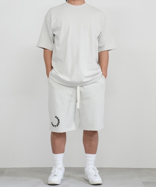 BASIS(ベイシス)の「SANDER LAND 9.1ozマグナムウェイト 無地 ビッグシルエット 半袖Tシャツ(Tシャツ/カットソー・メンズ・ブラック/グレー/セージグリーン・MEDIUM/LARGE/X-LARGE)」の8枚目の写真