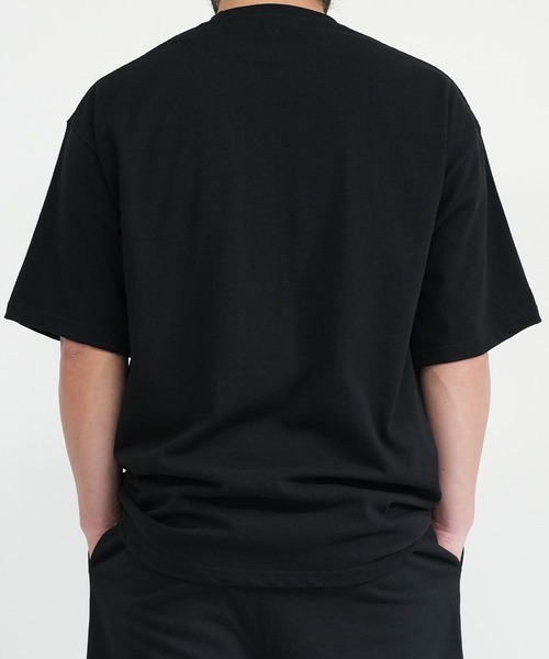 BASIS(ベイシス)の「SANDER LAND 9.1ozマグナムウェイト 無地 ビッグシルエット 半袖Tシャツ(Tシャツ/カットソー・メンズ・ブラック/グレー/セージグリーン・MEDIUM/LARGE/X-LARGE)」の11枚目の写真